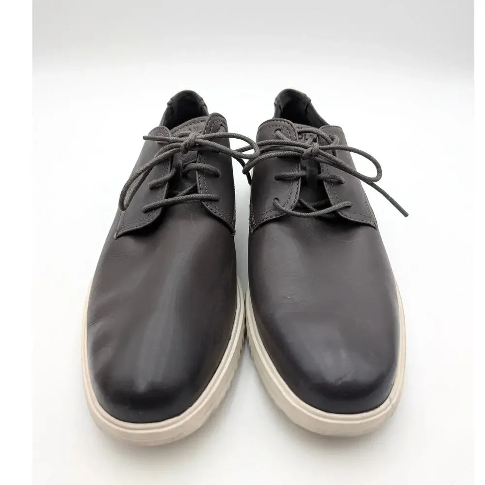 Cole Haan Grand Plain Toe Oxfords Shoes Men's Pavement/Ivory Size US11.5M EU44.5